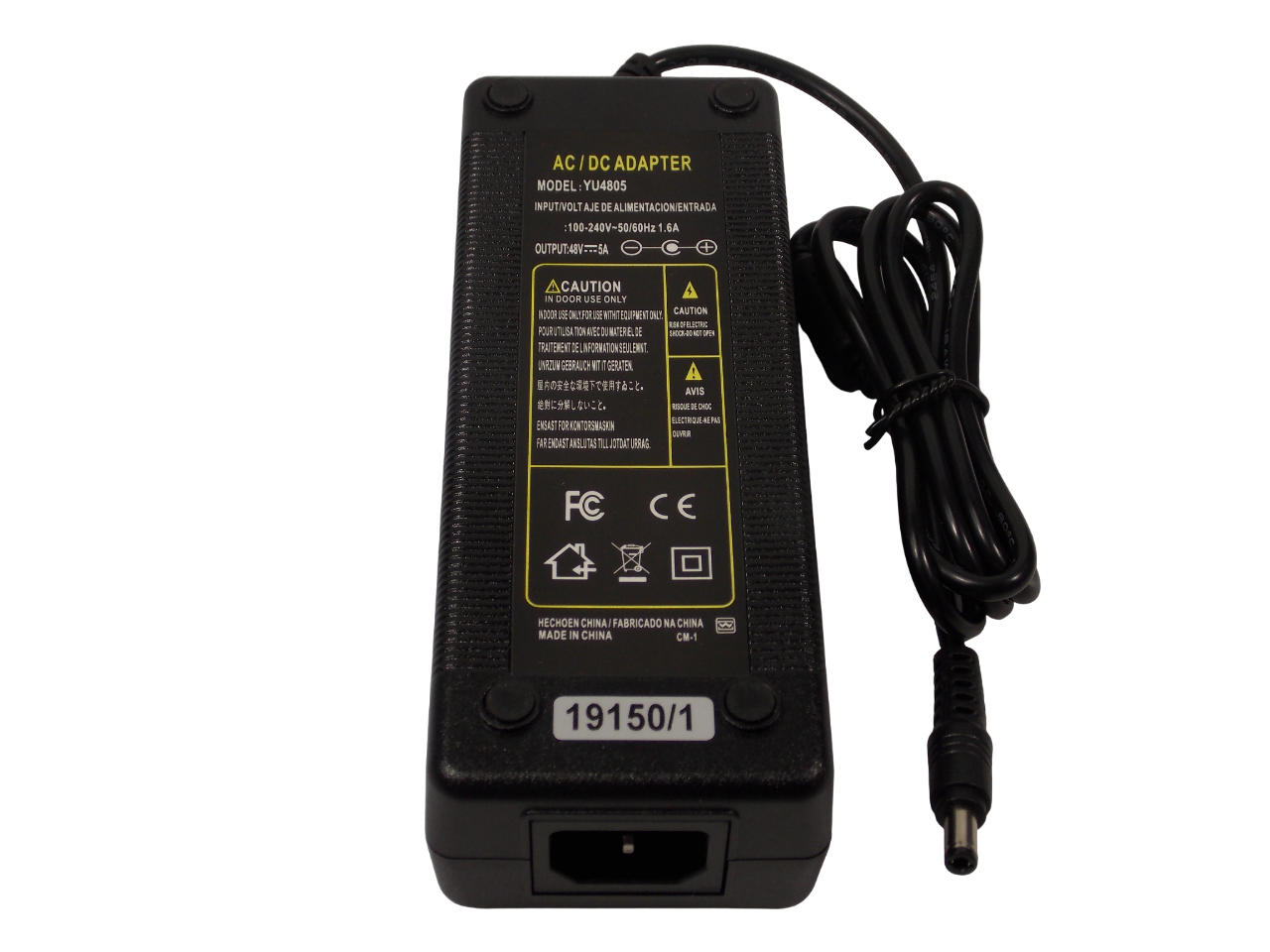 Блок питания 48В - 5A - 240Вт размер штекера 5.5*2.5мм