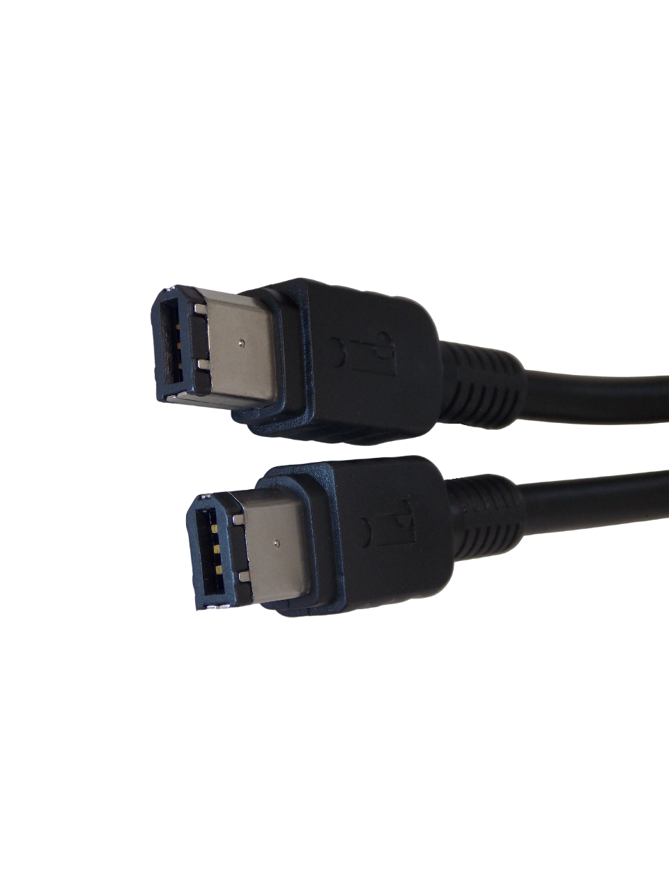 Шнур Fire Wire IEEE1394 6pin на 6pin / 1.8 метра / черный