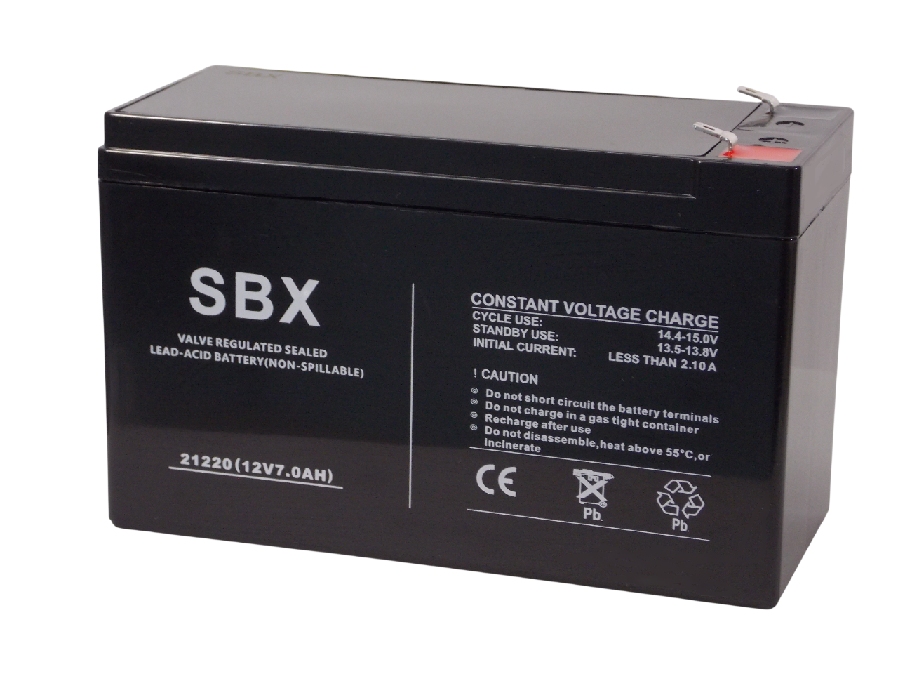 Свинцово - кислотный аккумулятор 12В - 7А/ч