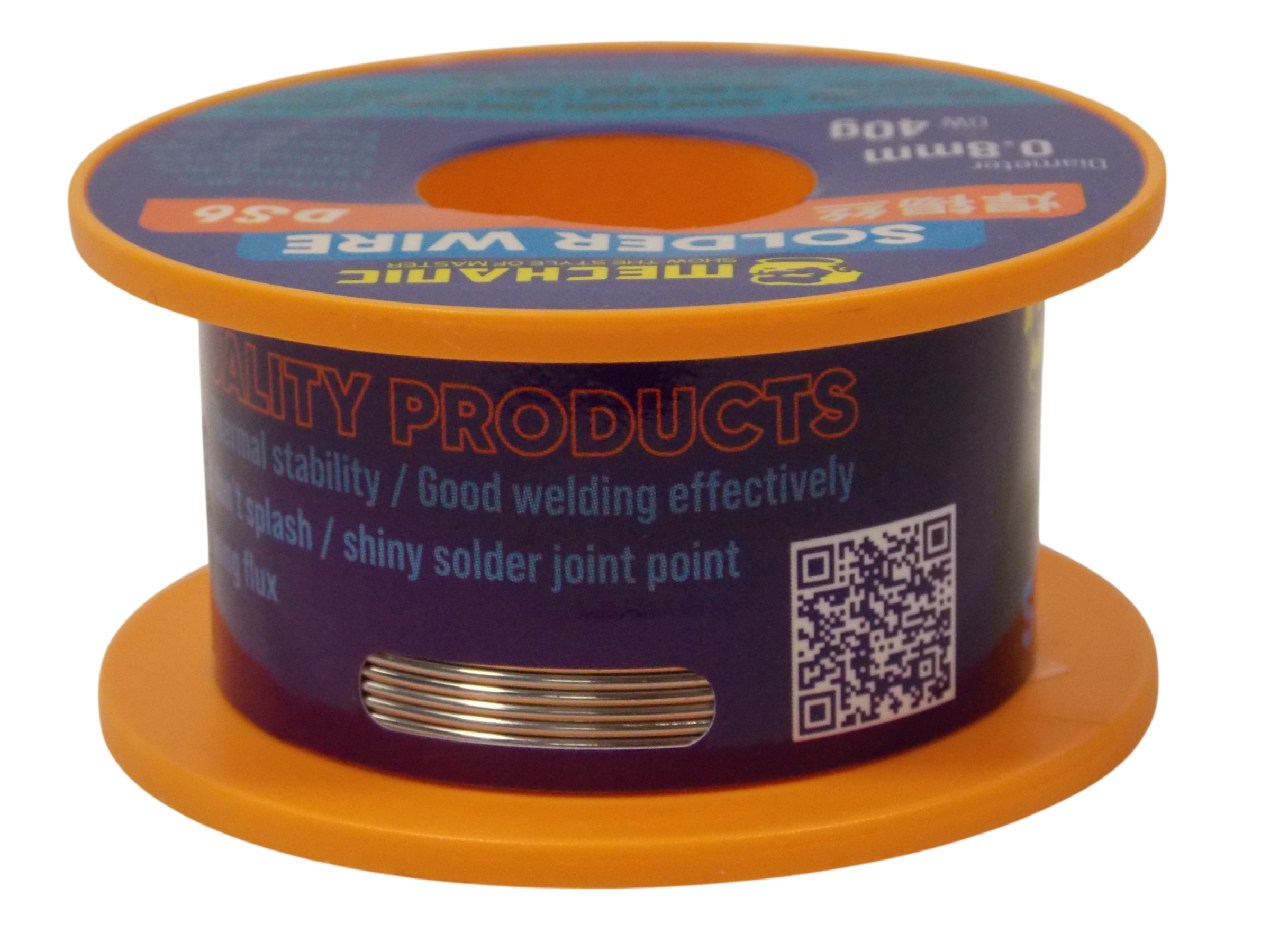 Припой Mechanic DS6 /  диаметр 0.8 мм / 40 грамм