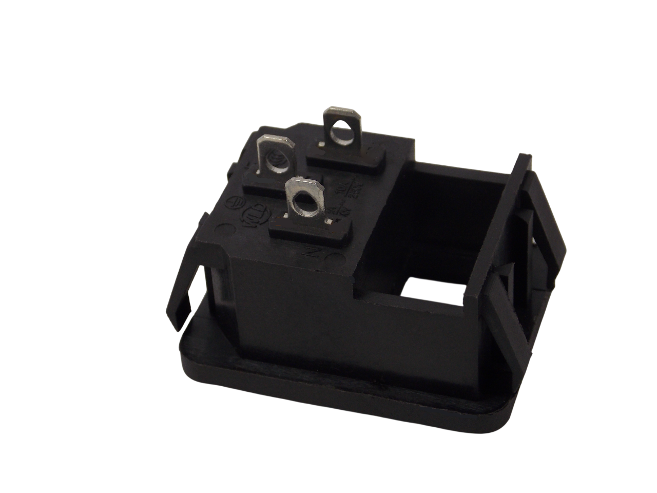 Штекер сетевой компьютерный  на панель со слотом под  переключатель