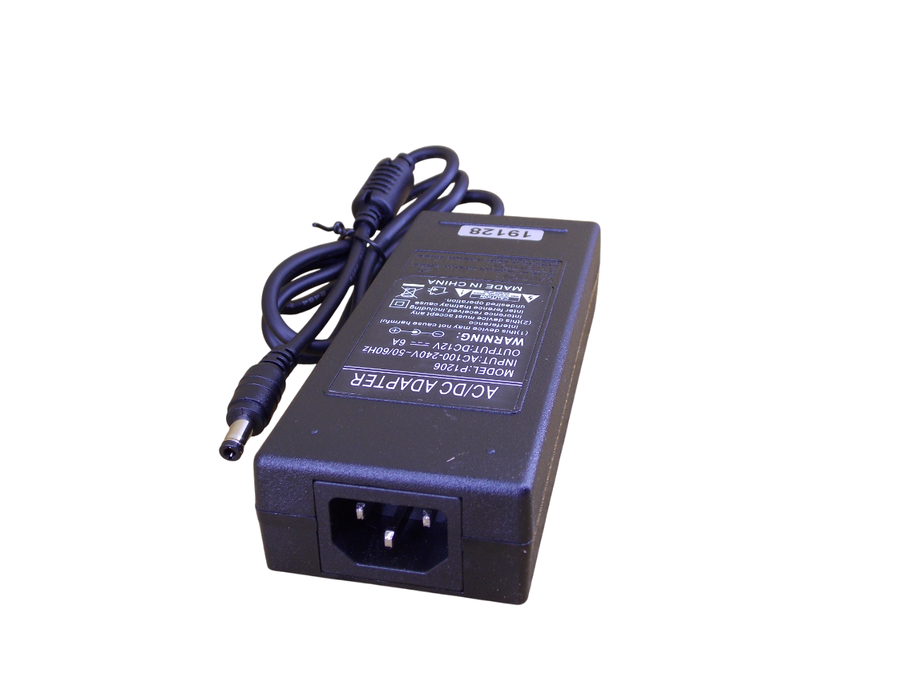  Блок питания  12В - 6A - 72Вт размер штекера 5.5*2.5мм