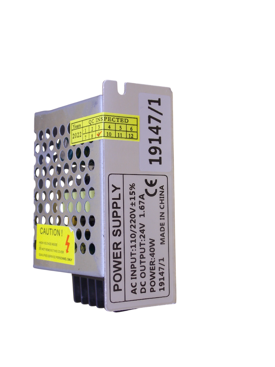 Блок питания 24В - 1.67А - 40Вт 