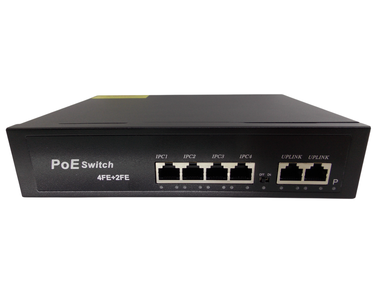 PoE коммутатор - свитч 6 портов / 4PoE + 2 UpLink