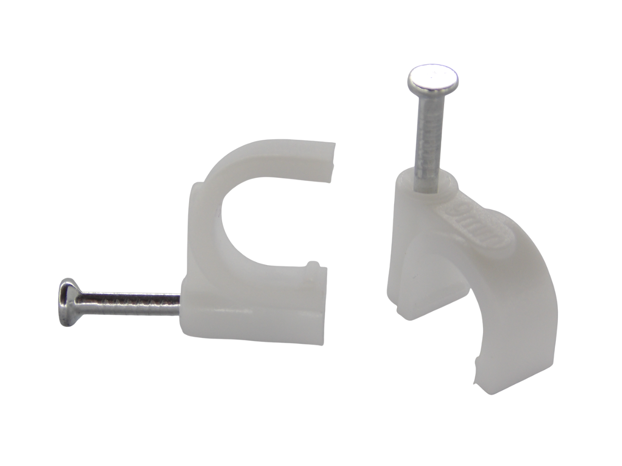 Крепёж для кабеля круглый 9мм / 100 штук