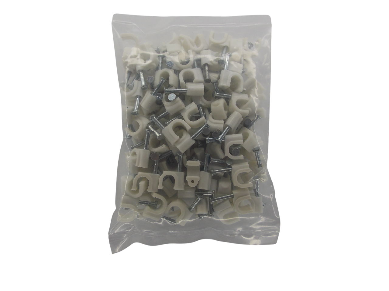 Крепёж для   кабеля  круглый  6мм / 100штук