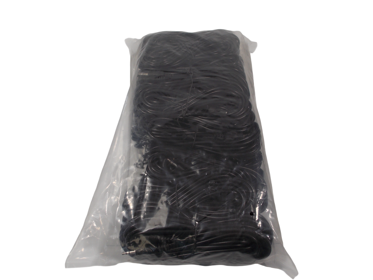 Шнур jack 3.5 мм стерео на  jack 3.5 мм  стерео гнездо / 5 метров / черный