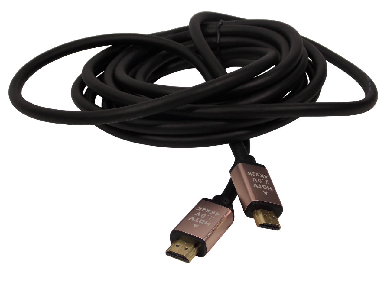 Шнур HDMI 19pin 2.0V на  HDMI 19pin  / 4K   / 5 метров  / черный 