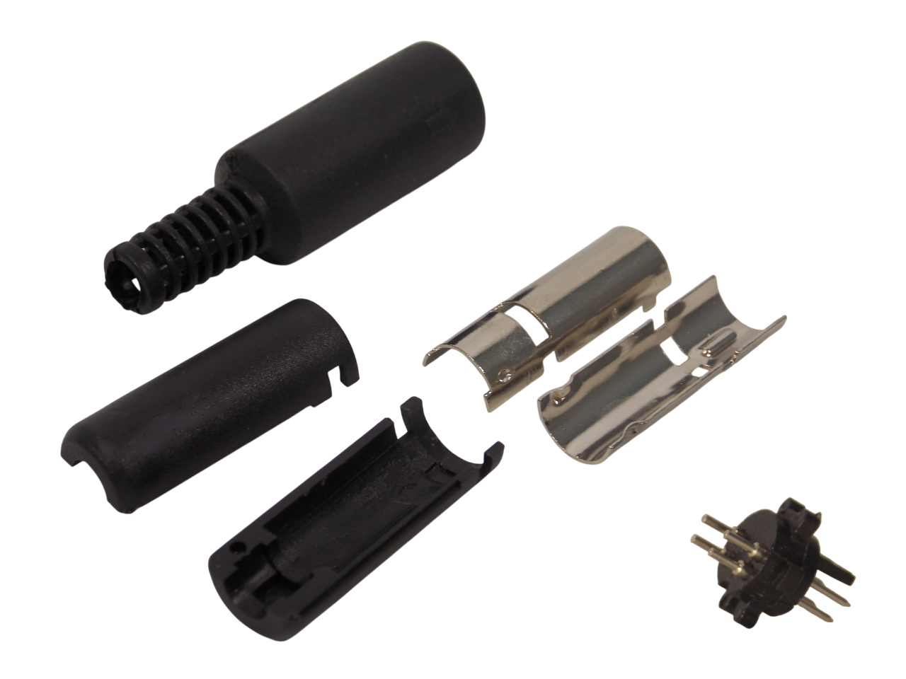 Штекер S - Video 4pin /  пластик