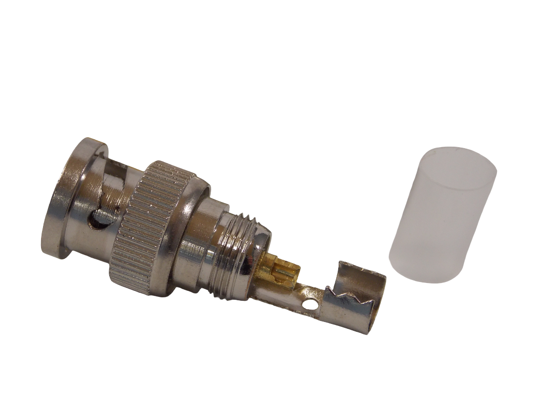 Штекер BNC под пайку на кабель 