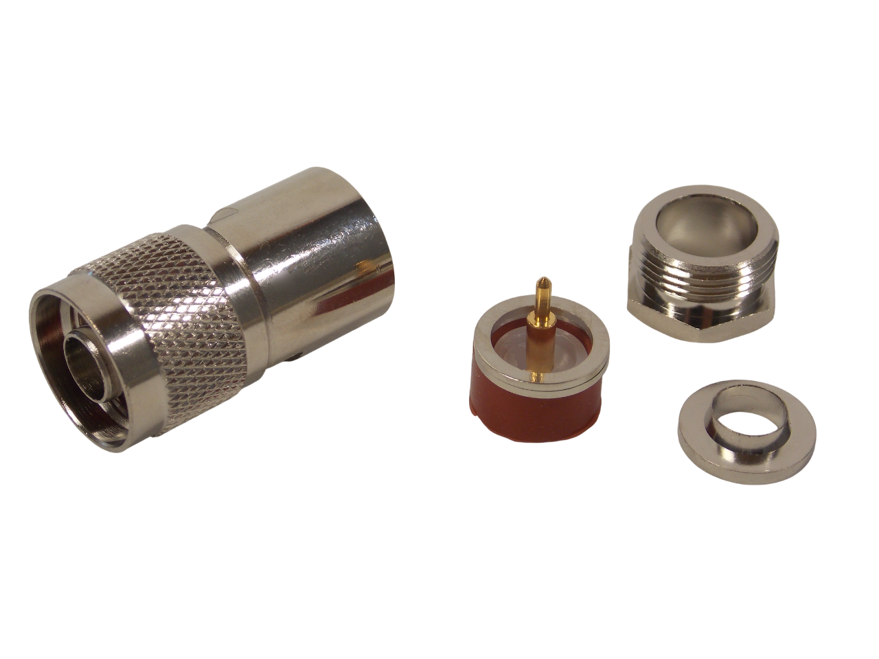 Штекер N - типа для кабеля  RG-213 сборный