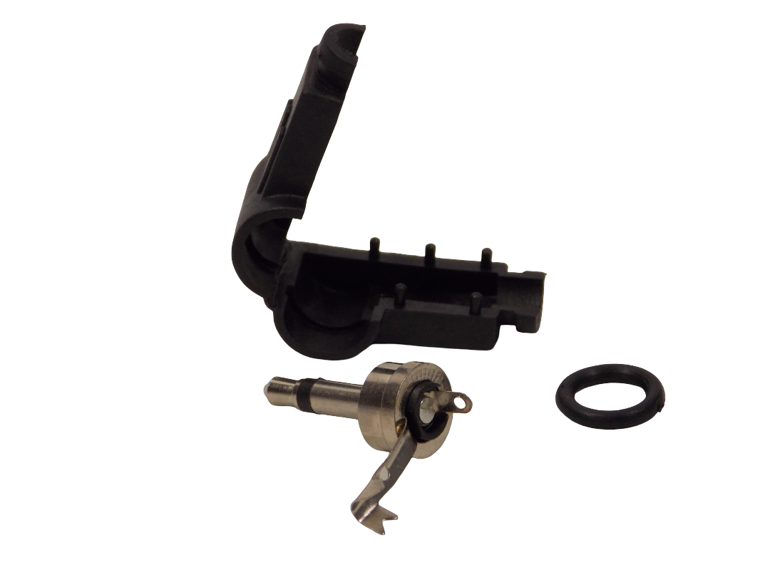 Штекер 3.5мм  моно Г- образный / пластик