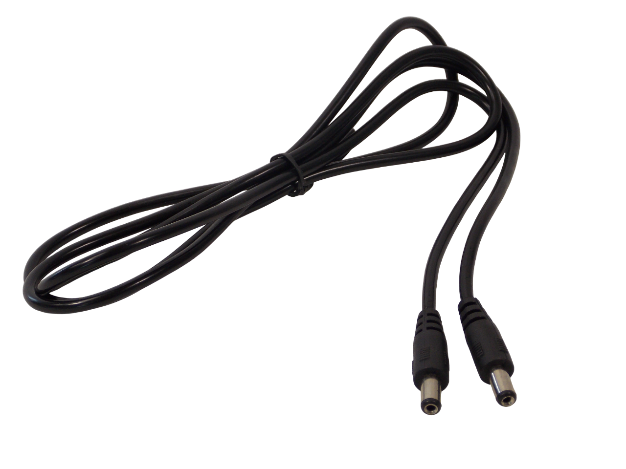 Шнур питания 5.5*2.1мм штекер на 5.5*2.1мм штекер / 1.5 метра / черный