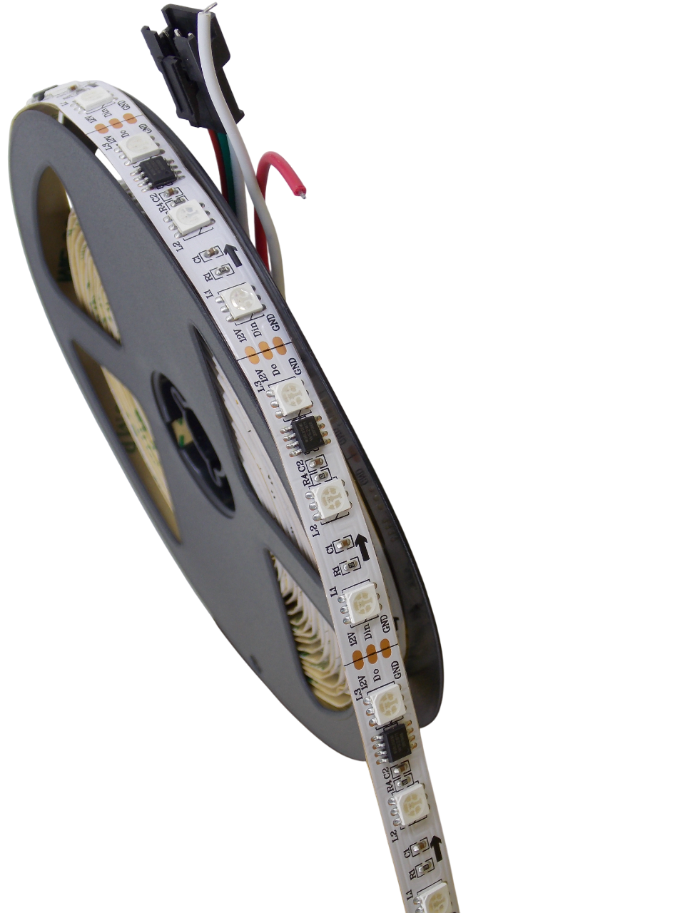 Светодиодная лента 12В - 60Lеd/м - 14.4Вт/м адресная лента