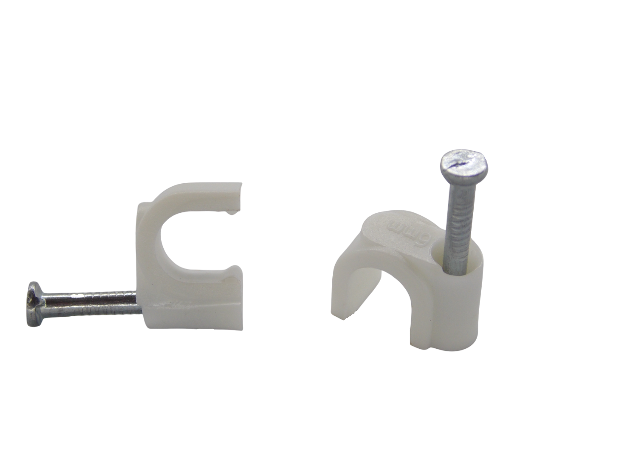 Крепёж для   кабеля  круглый  6мм / 100штук