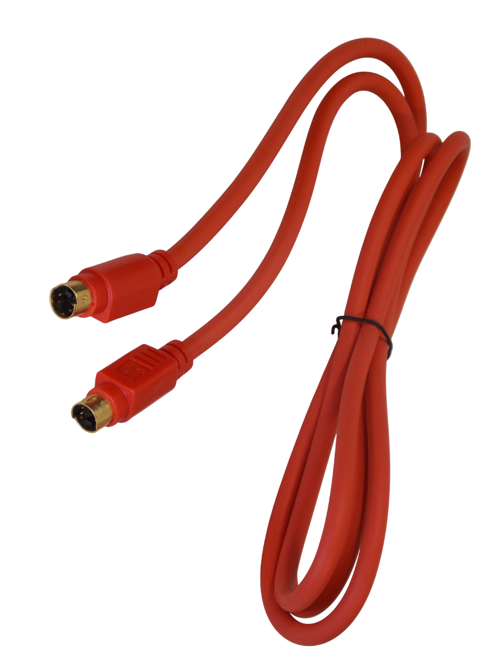 Шнур S-video 4pin  на S-video 4pin / 1.5 метра / красный