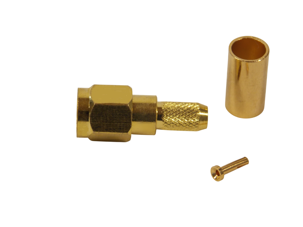 Штекер SMA - RP реверсный / обжимной