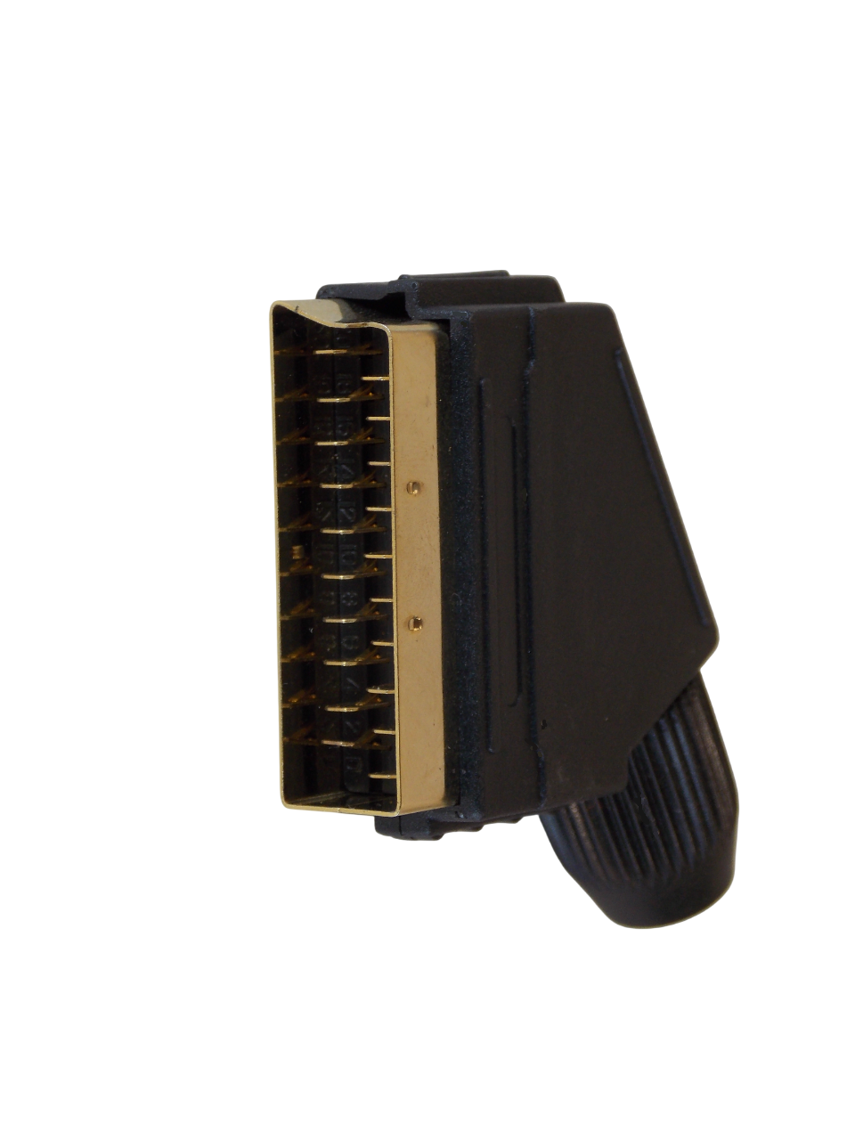 Штекер скарт / SCART /  золочёный