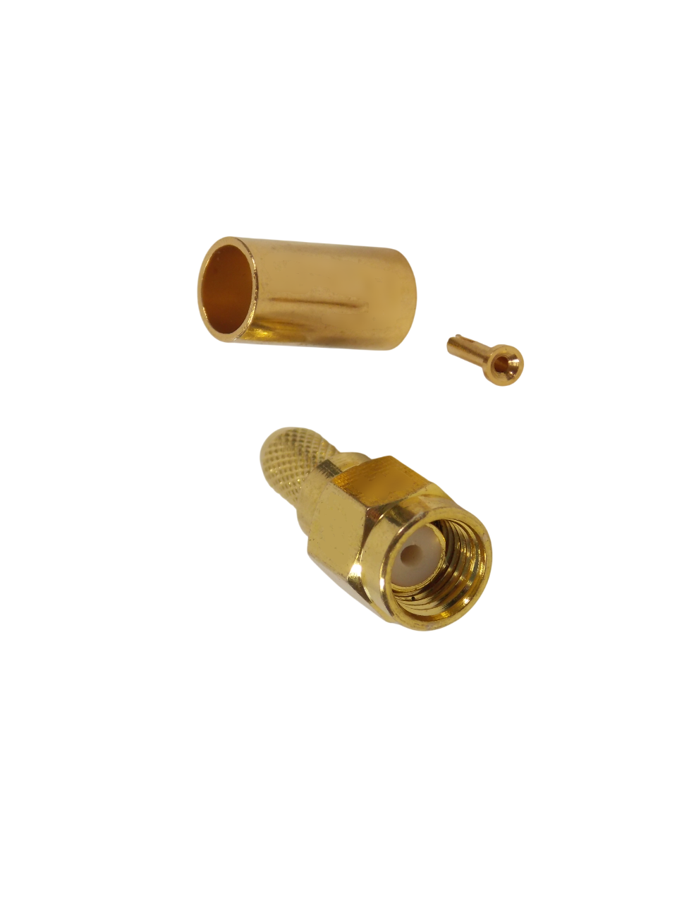 Штекер SMA - RP реверсный / обжимной