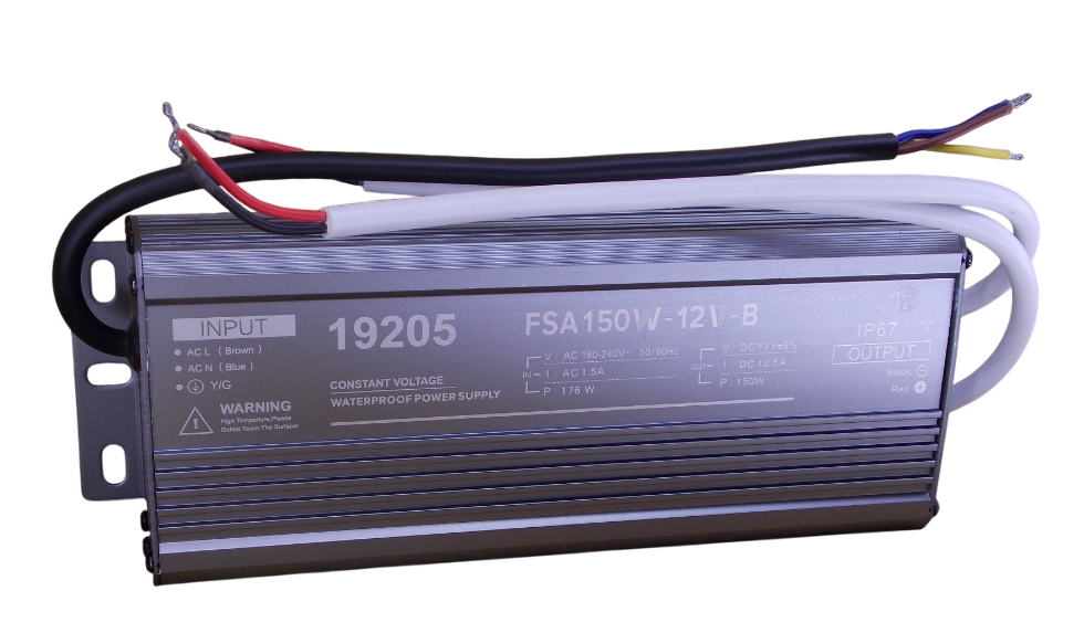Блок питания FSA 12B - 12.5A  - 150Вт IP67