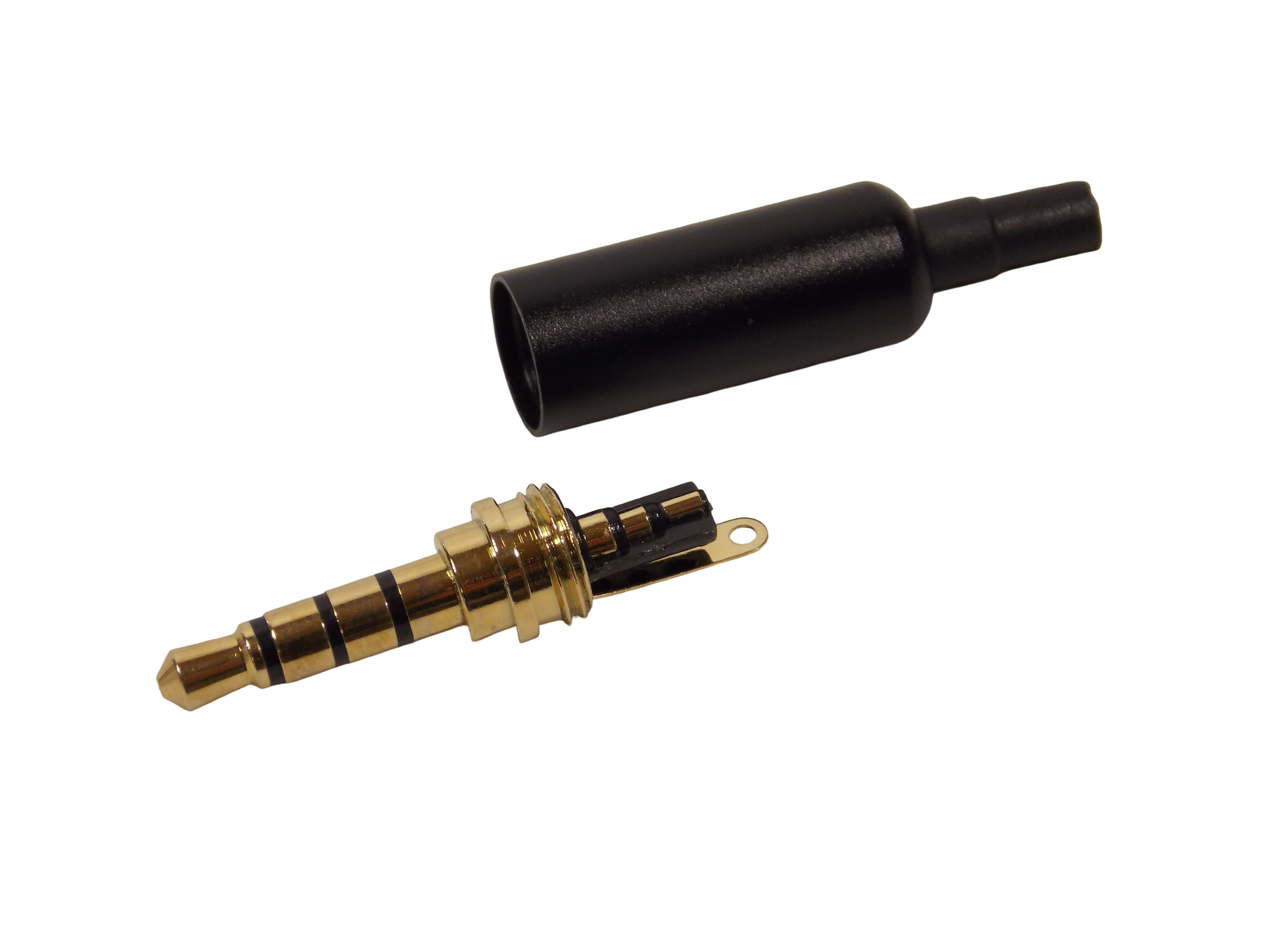 Штекер 3.5мм стерео 4C 