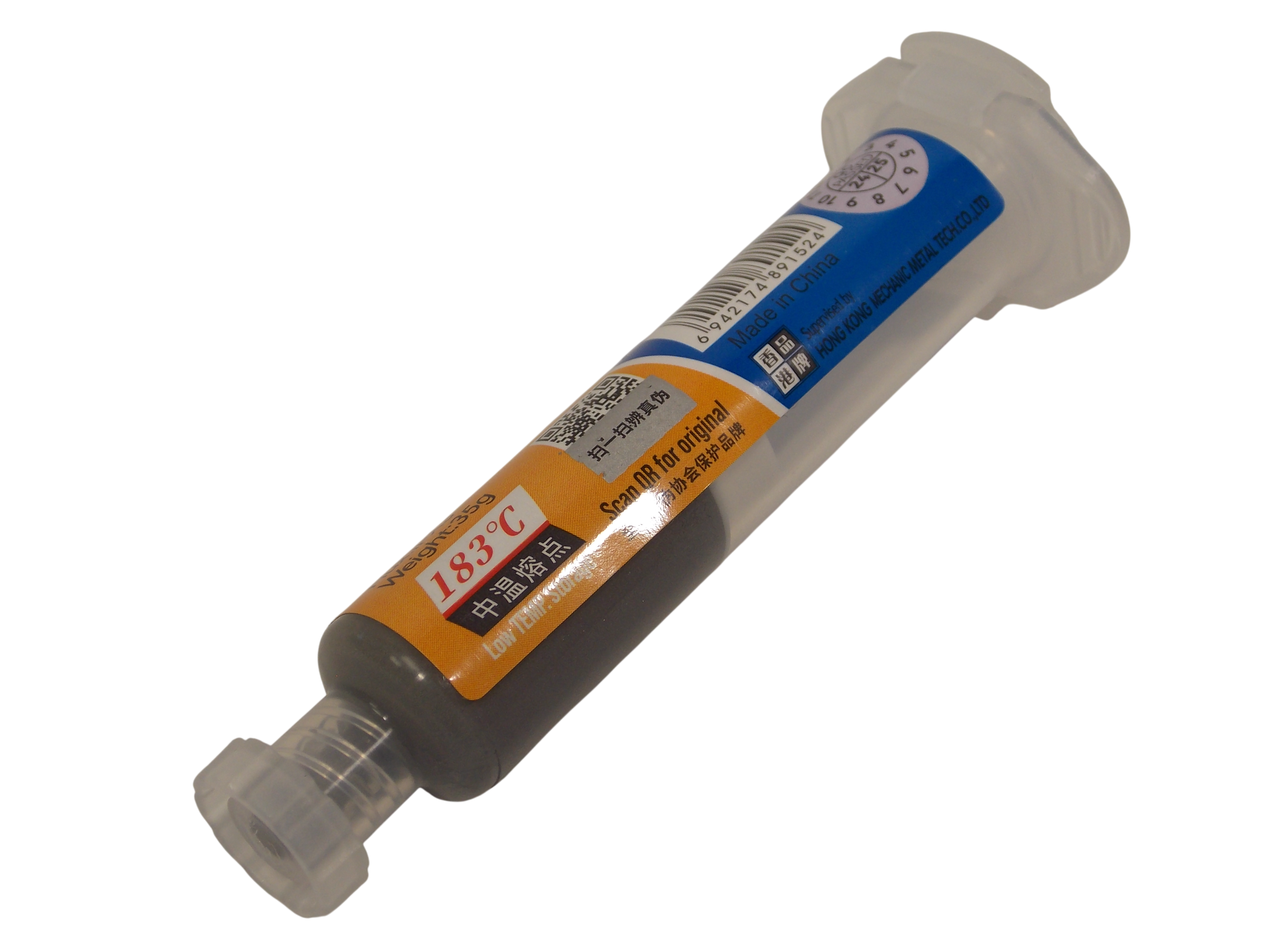 Паяльная паста  Mechanic  XGZ40 /  183°C / 35 грамм