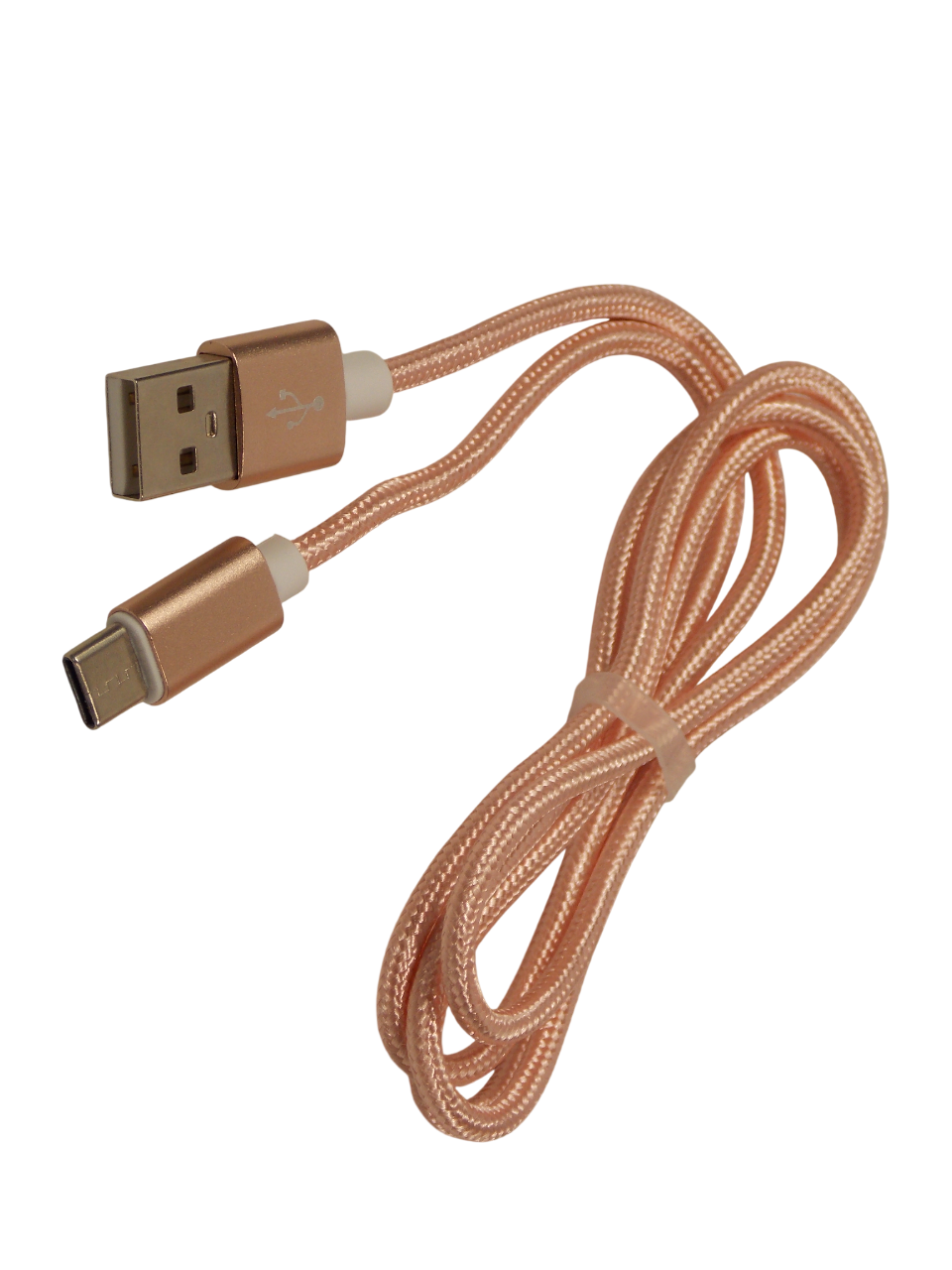 Шнур USB - A штекер на Type - C штекер / 1.0 метр / в нейлоновой оплетке