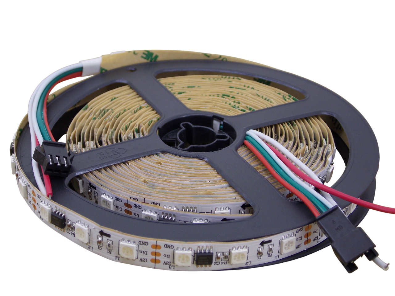 Светодиодная лента 12В - 60Lеd/м - 14.4Вт/м адресная лента