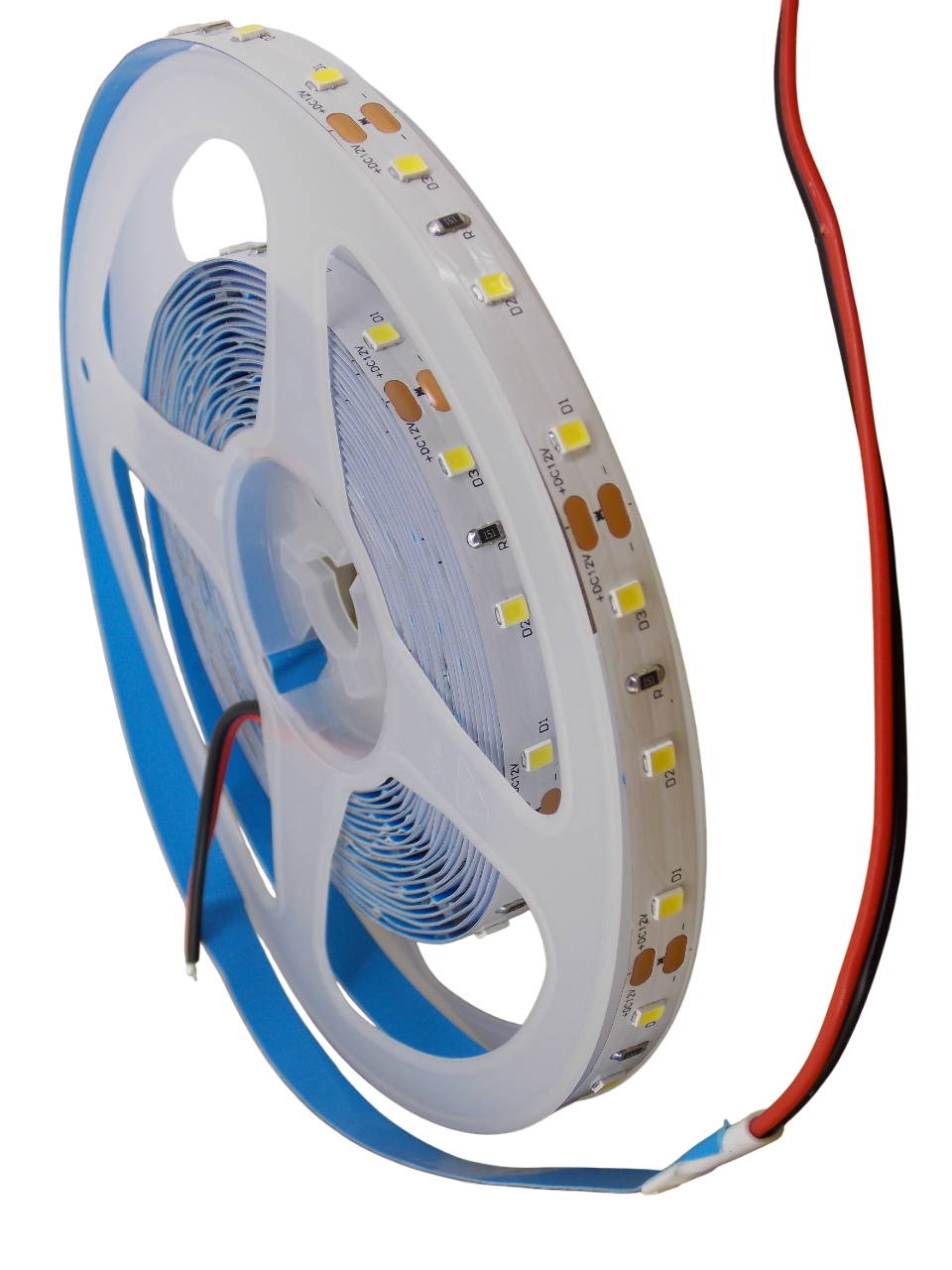 Светодиодная лента 12В -  60Led/м -  4.8Вт/м белая 6000К