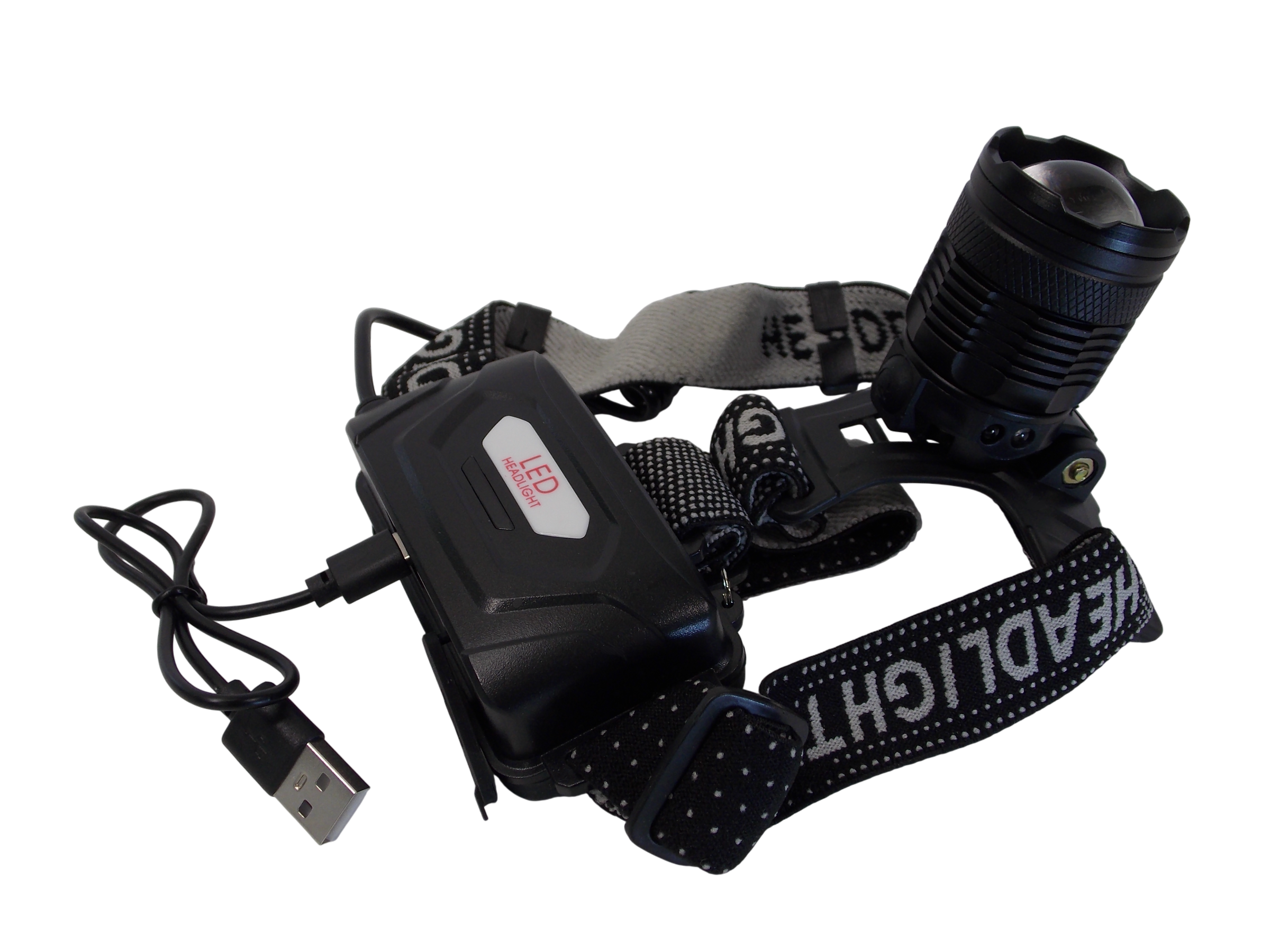 LED - фонарь  TD - 8018B / 2*18650 / 3.7В / 2200мА /ч