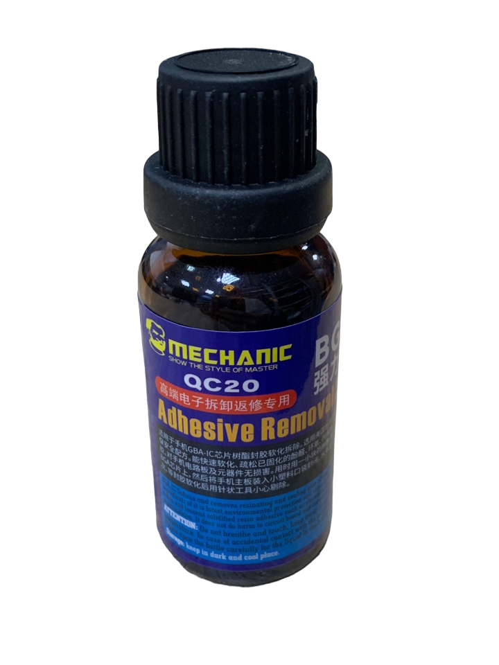 Жидкость для очистки силиконового клея QC-20