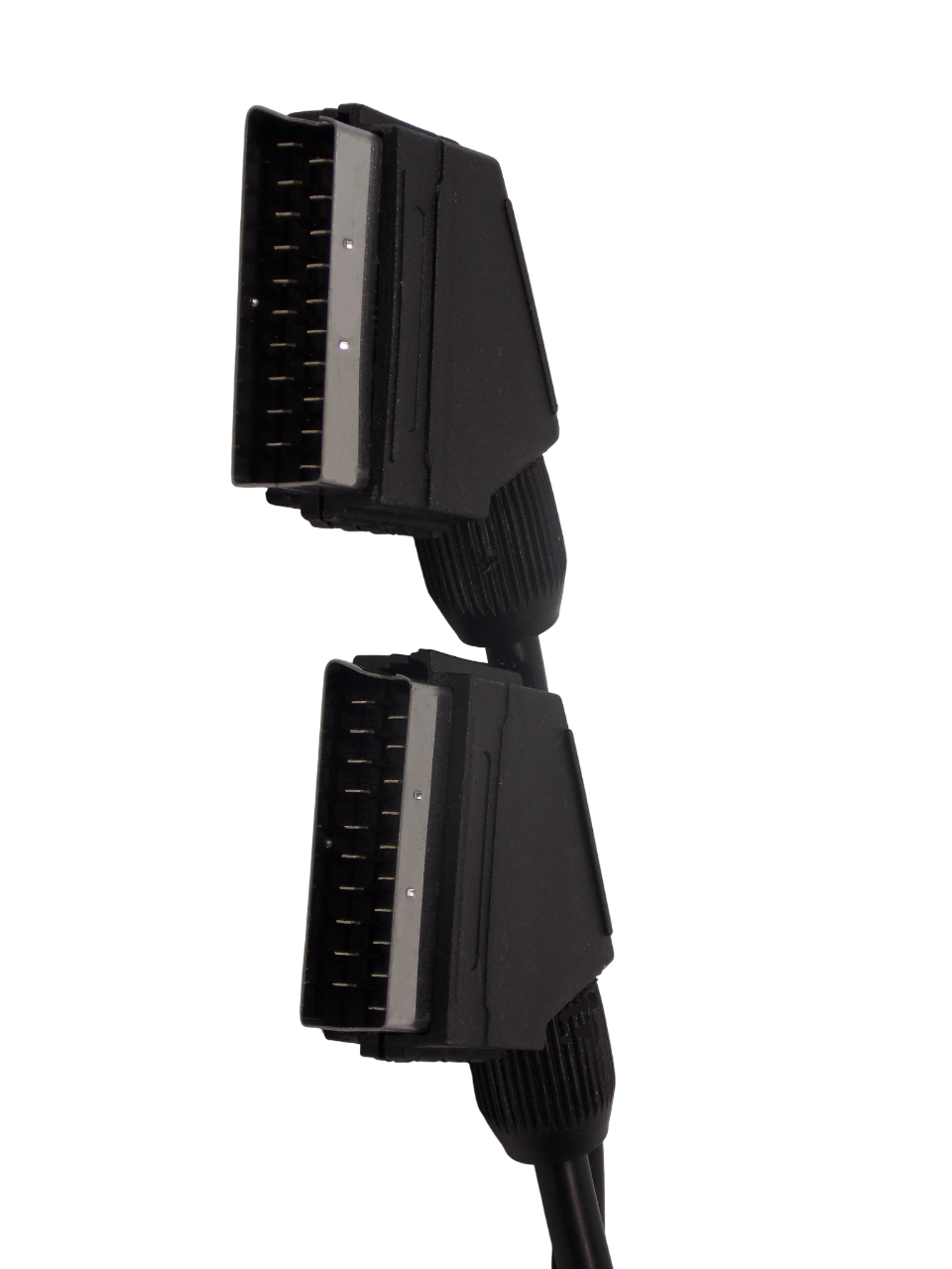 Шнур  SCART 9рin - на SCART 9рin / 3 метра / черный