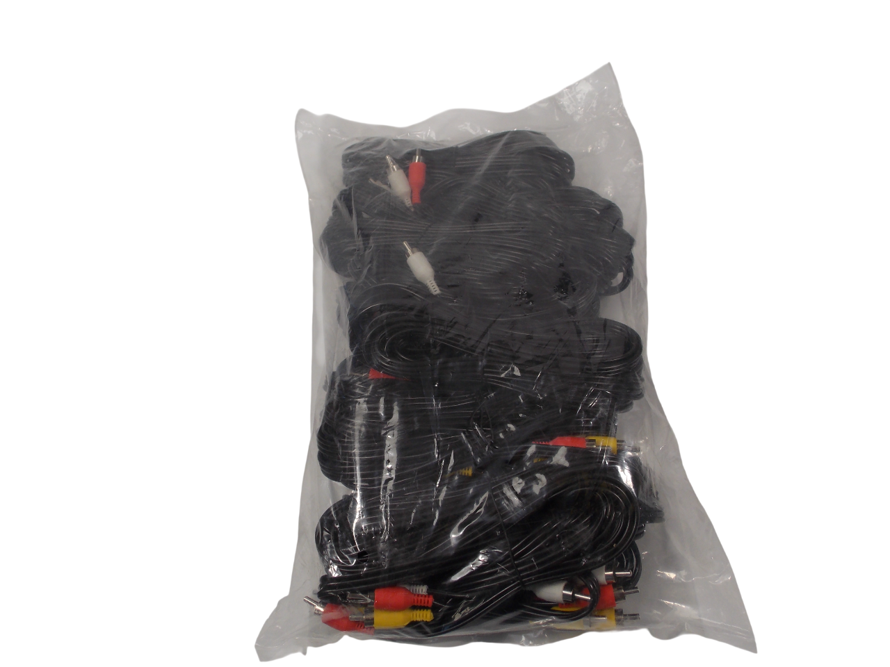 Шнур 3 х RCA  на  3 х RCA  /  5 метров / черный