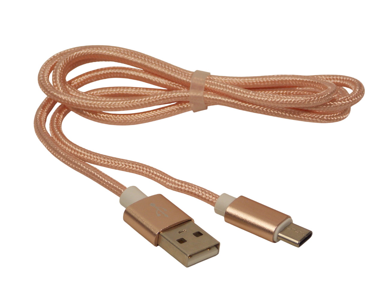 Шнур USB - A штекер на Type - C штекер / 1.0 метр / в нейлоновой оплетке