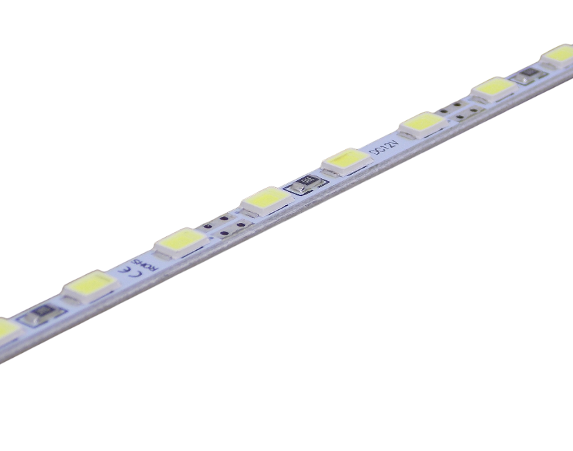 Светодиодная  линейка 12В - 72Led/m - 12Вт белая 6000К
