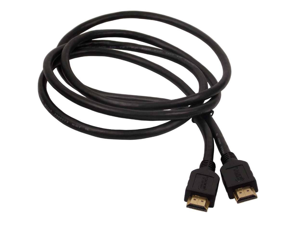 Шнур HDMI 19pin на  HDMI 19pin / High Speed / 1.8 метра / черный