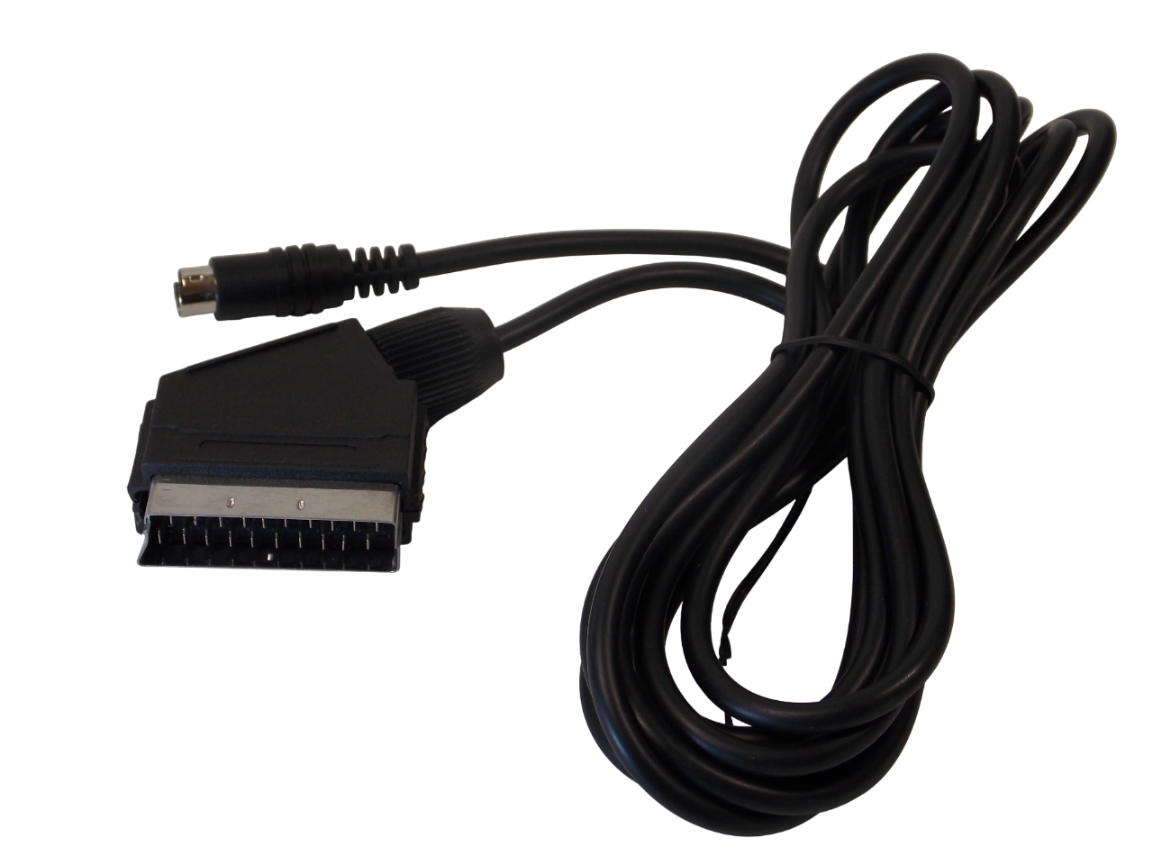 Шнур SCART на S - Video 4pin / 1.5 метра / черный