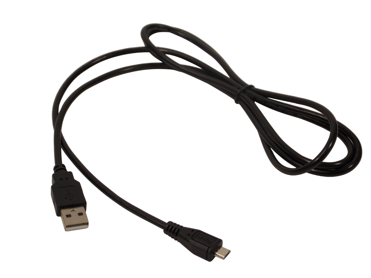 Шнур  USB - А штекер  на micro USB  штекер / 1.5 метра / черный