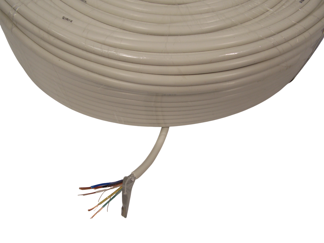 Сигнальный кабель - alarm 6 / 7 х 0.2мм ССА / экранированный / 100 метров