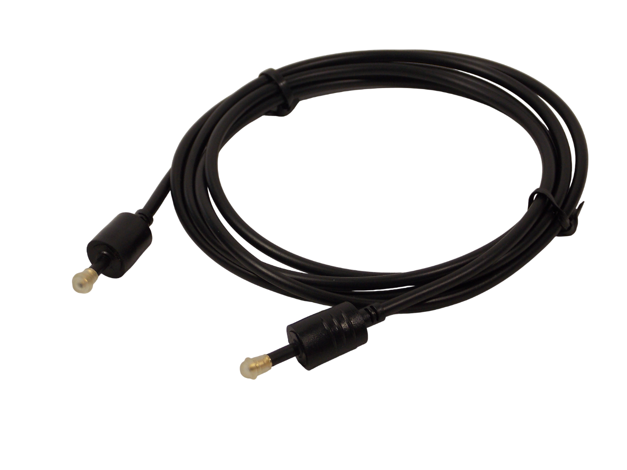 Шнур оптический mini plug - mini plug  / 4 мм / 1.8 метра 