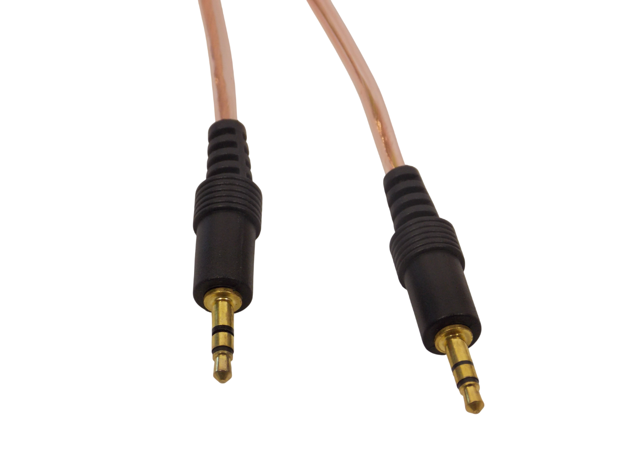 Шнур  jack 3.5мм стерео на - jack 3.5мм стерео / 1.5 метра / прозрачный