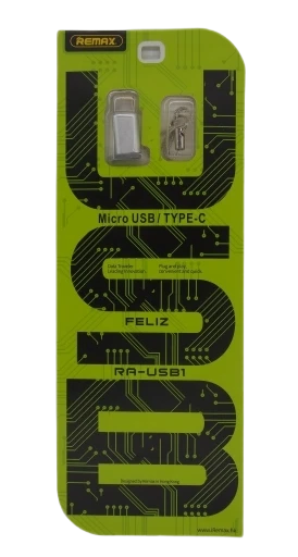 Переходник- адаптер Remax RA-USB1 MicroUSB    Type-C