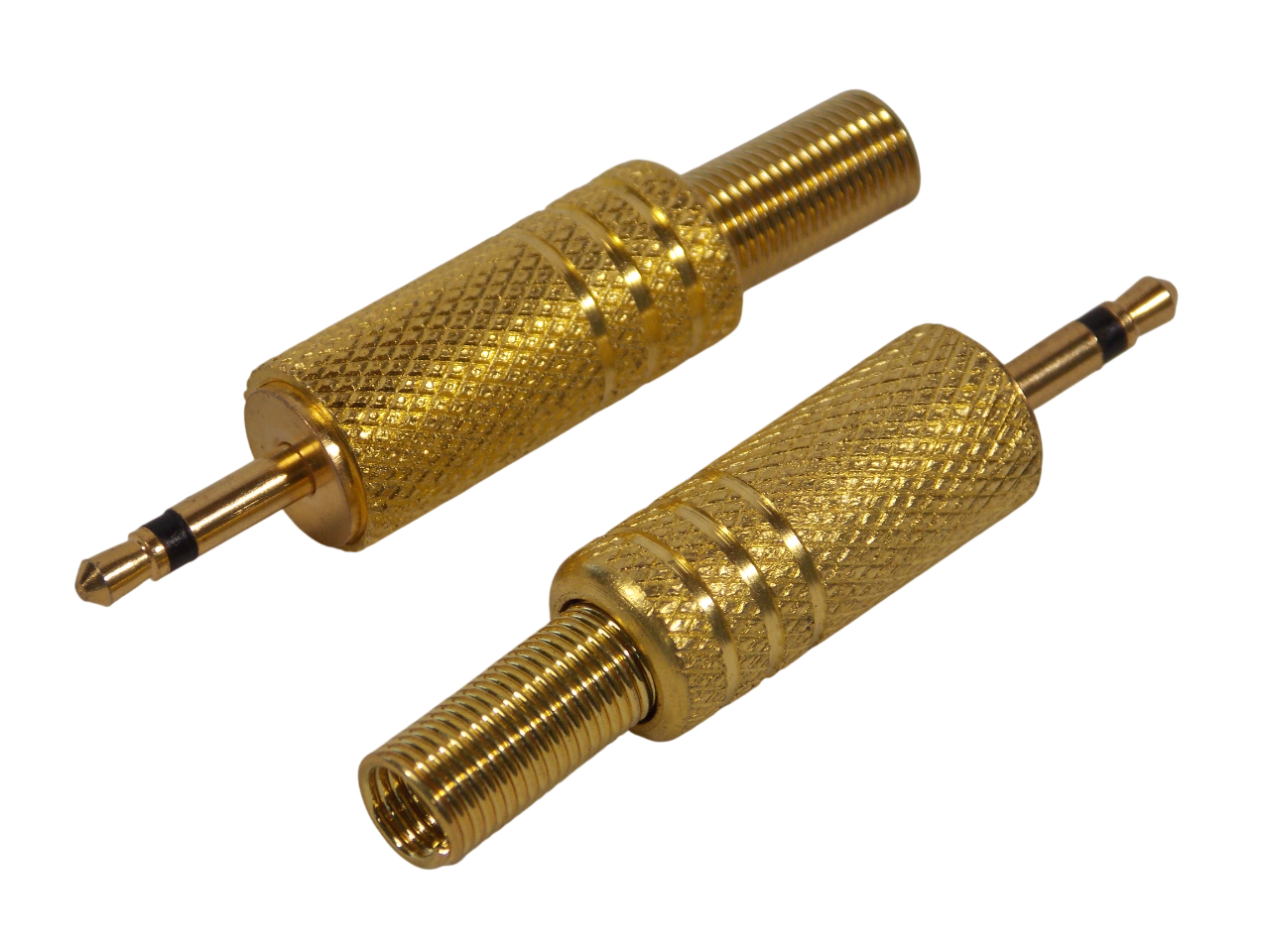 Штекер  моно 2.5 мм / золото