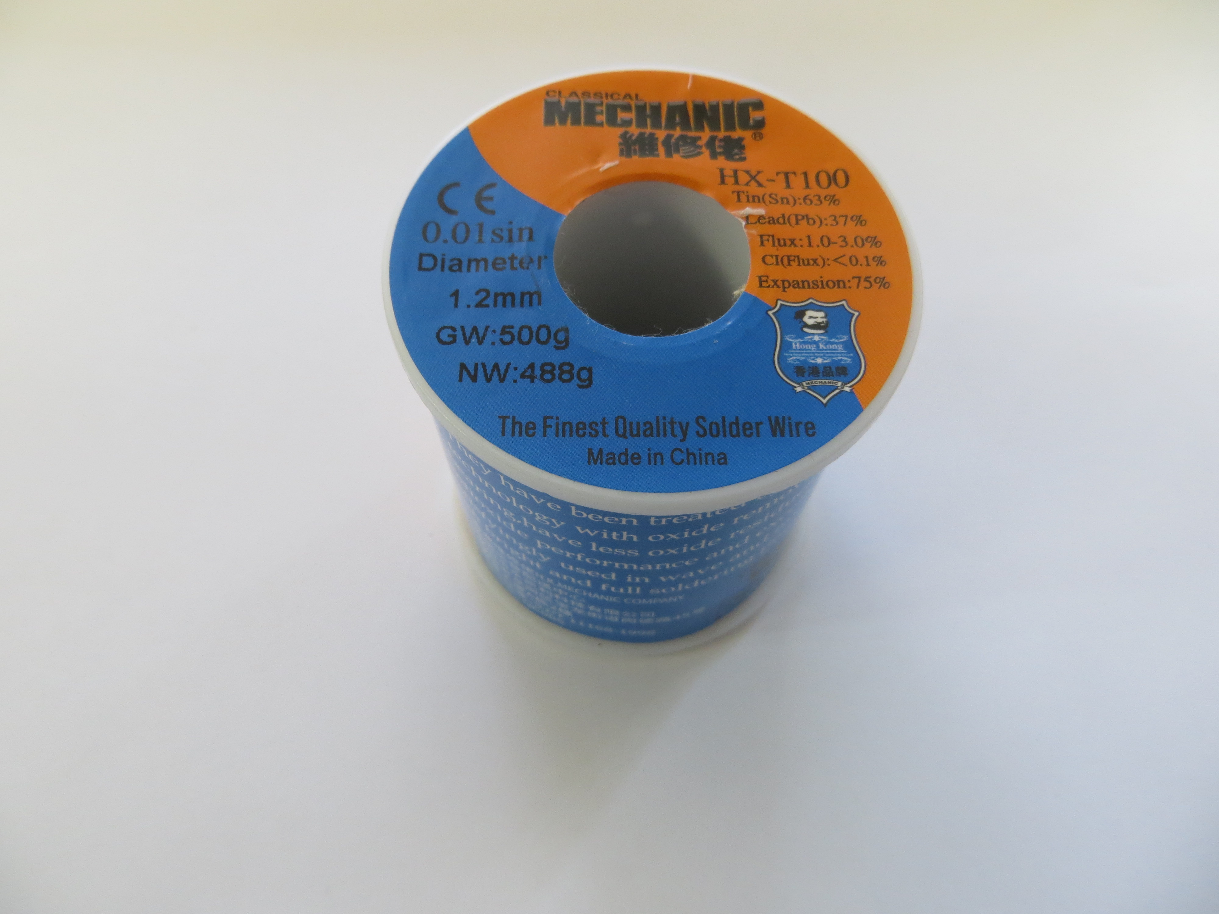 Припой high-quality HX-T100(500g) 1,2mm