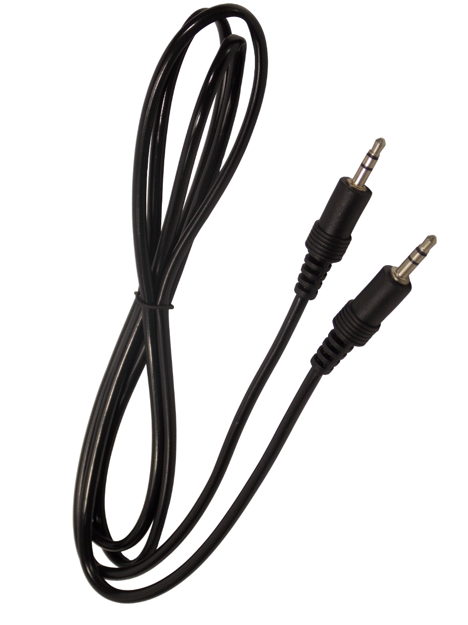 Шнур jack 3.5мм стерео на  jack 3.5мм стерео / 1.40 метра / черный