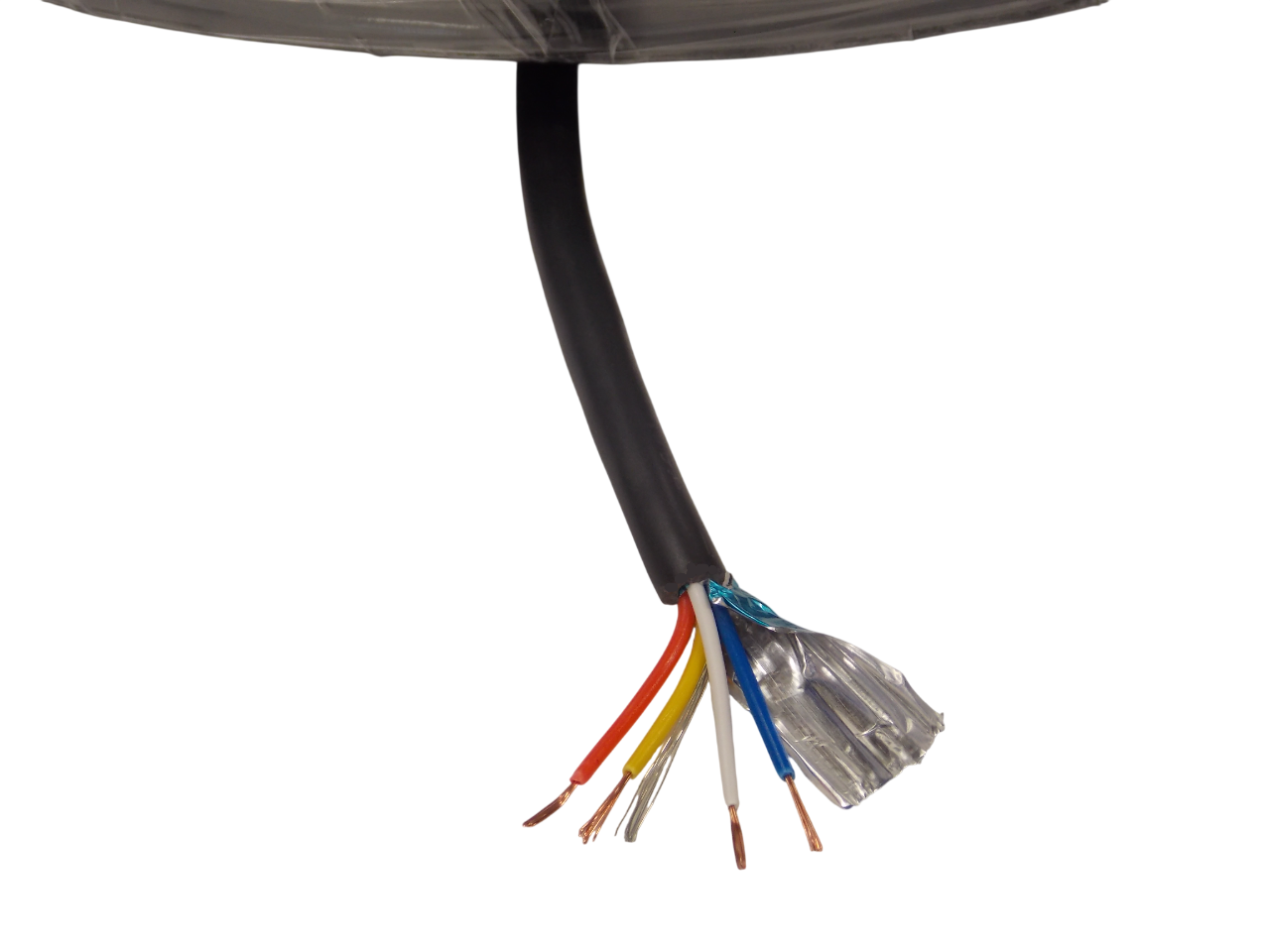 Кабель аудио - видео 4 х 7 / 0.16 мм / медный /  экранированный /  100 метров