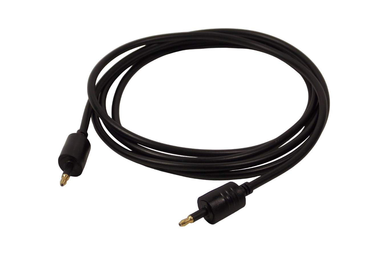 Шнур оптический mini plug - mini plug  / 4 мм / 1.8 метра 