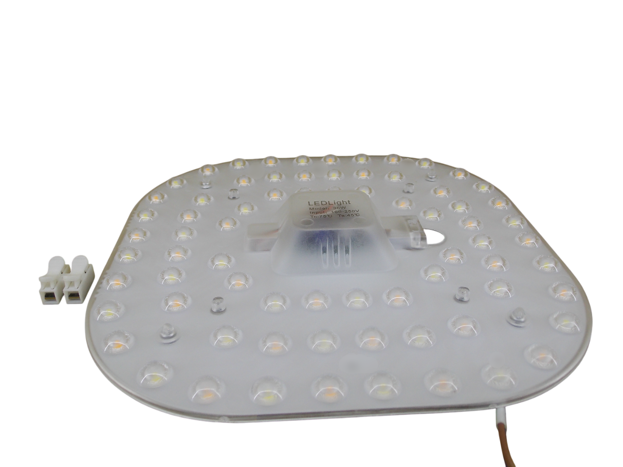 Светодиодный модуль квадратный  220В - 36Вт - 3000К - 6500К 72Led