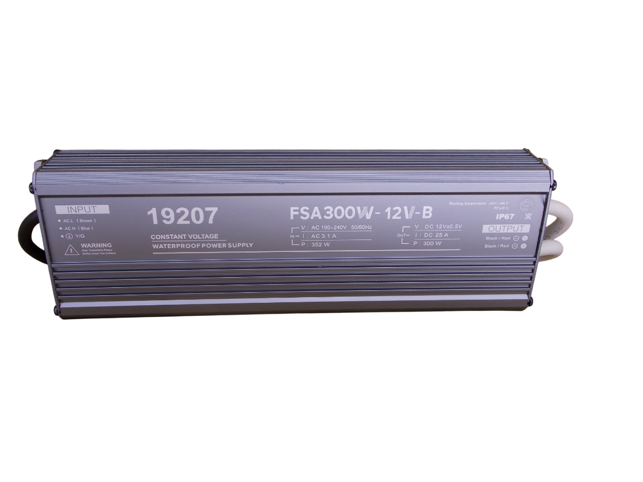 Блок питания FSA 12В - 25A  - 300Вт  IP67