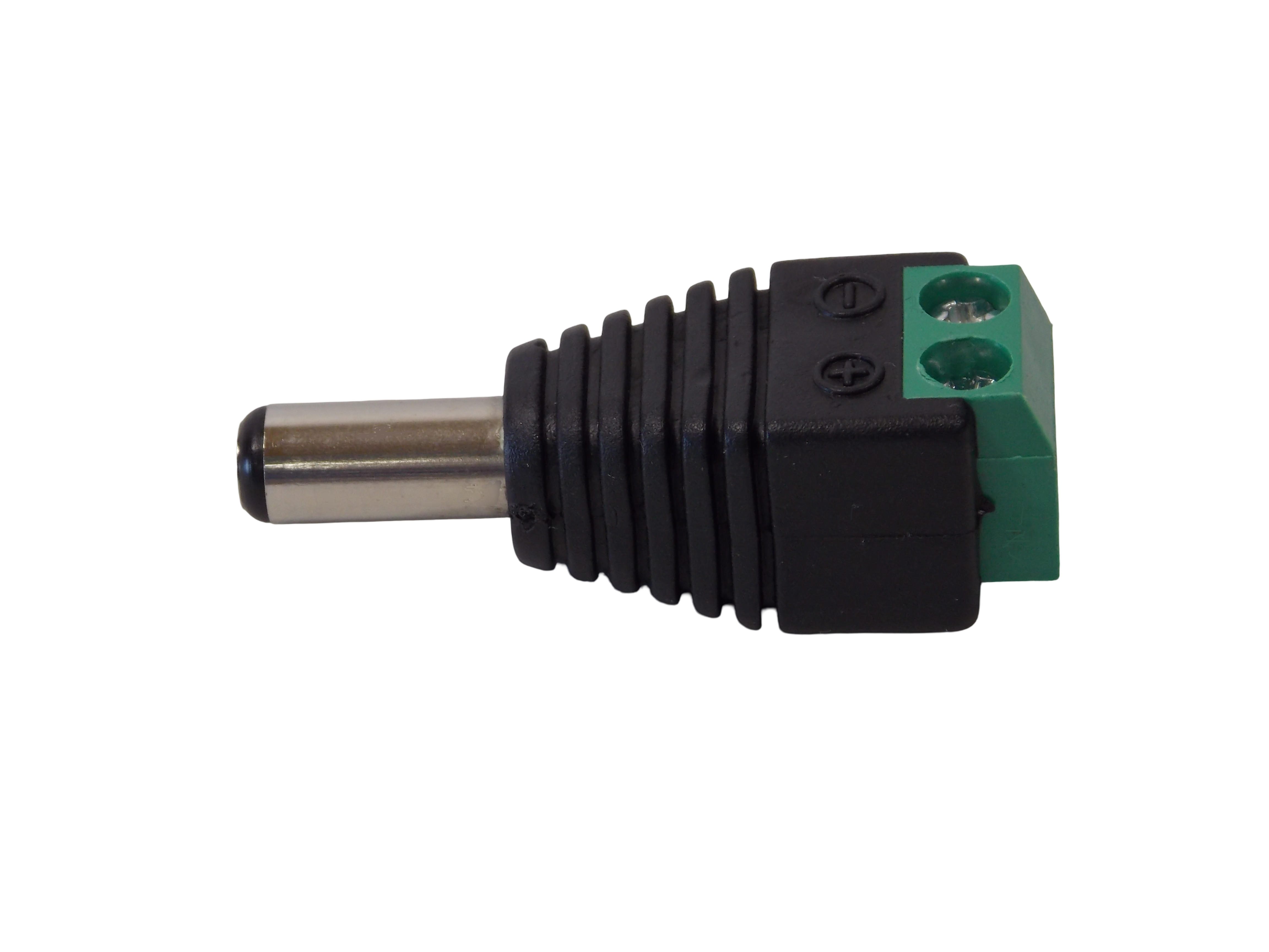 Штекер питания 5.5*2.5мм с двух контактной клеммной колодкой под винт 